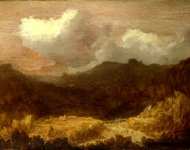 Imitator of Hercules Segers - A Mountainous Landscape